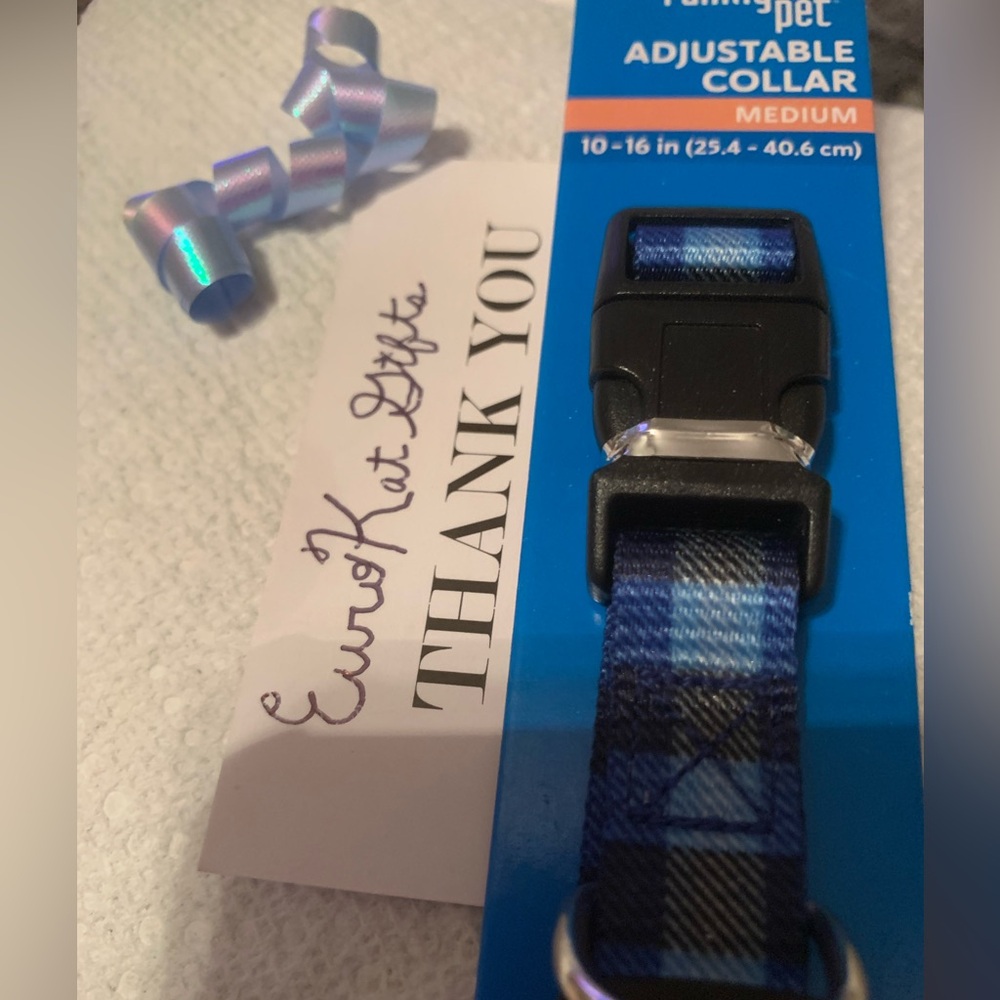 DOG COLLAR Medium size 10“-16”inches  PET Dog Adjustable collar NEW